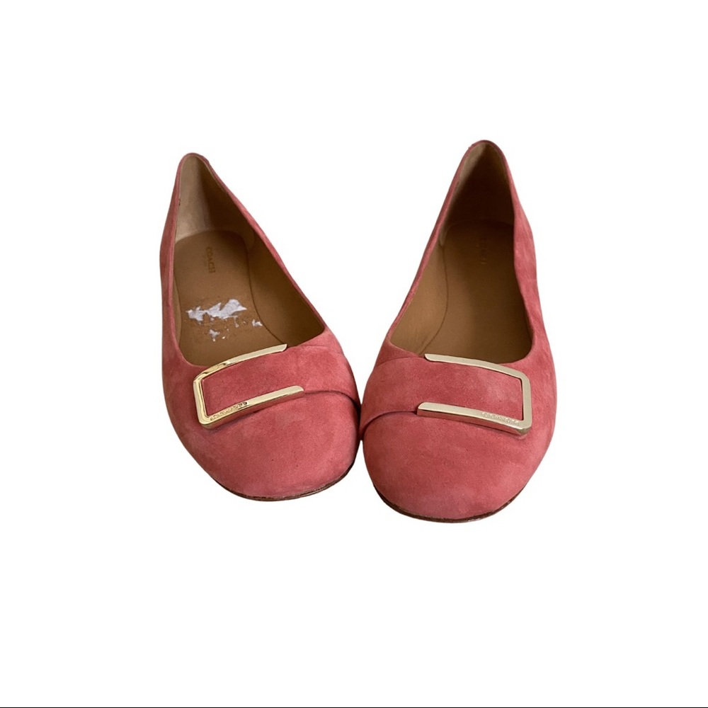 Size 11 Coach Buckle Flats